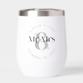 Mariage moderne décoratif M. & Mme ID887 (Arrière)