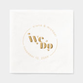 Mariage moderne décoratif Nous faisons ID887 (Recto)