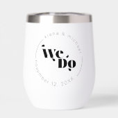 Mariage Moderne Décoratif We Do ID887 (Arrière)