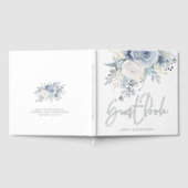 Mariage moderne Dusty Blue Florals (Complet)