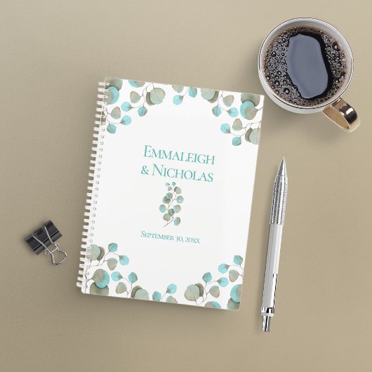 Mariage Moderne Eucalyptus | Sarcelle Rustique