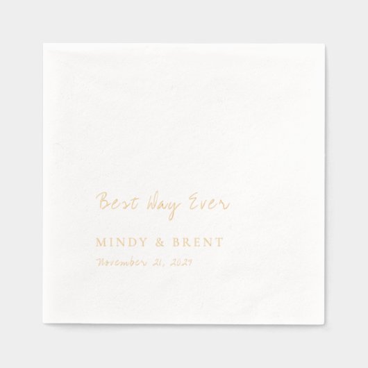 Mariage moderne minimaliste (Recto)