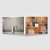 Mariage moderne Monogramme 4 Photo Collage Livre d (Complet)