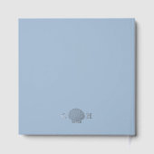 Mariage Monogramme Coquillage Bord de Mer Feuille (Verso)