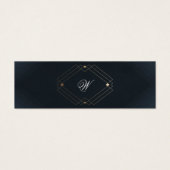 Mariage Monogramme de la marine classique (Devant)