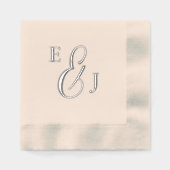 Mariage monogramme minimal (Recto)