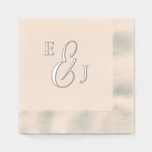 Mariage monogramme minimal (Recto)