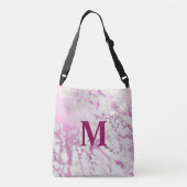 Mariage monogramme rose Sac Totale (Dos)