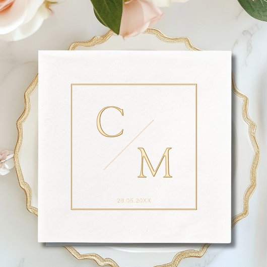 Mariage Monogramme simple et élégant