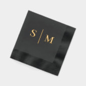 Mariage Monogramme Traditionnel Classique (Gauche)