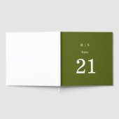 Mariage Monogramme Vert Sauge (Complet)