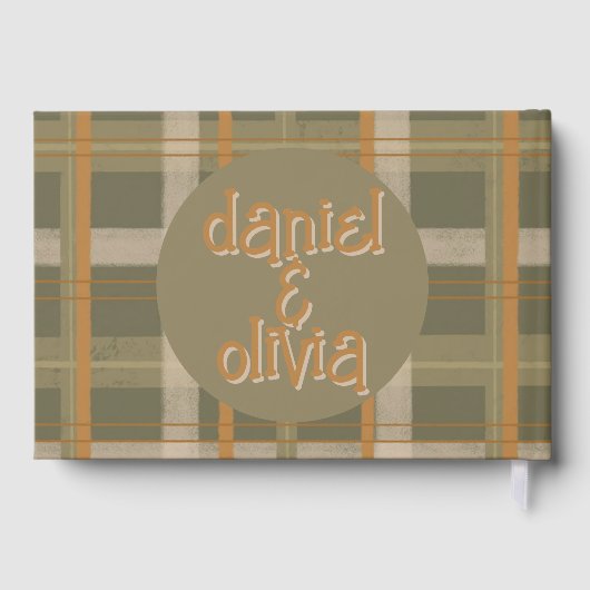 Mariage Motif écossais celte de Tartan (Verso)