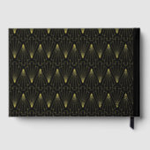 Mariage Motif Gold et Black Art Déco (Verso)
