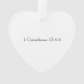 Mariage MR&MRS. NOM DATE VERSE Love Keepsaké (dos)