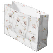 Mariage musulman Roses&Bride sac cadeau (Devant Angle)