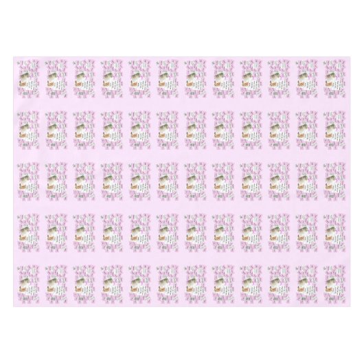 Mariage nappe pour mariage de douche nuptiale (Devant (Horizontal))