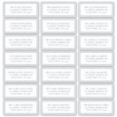 Mariage nautique de la Marine Blanche Étiquettes d (Devant)