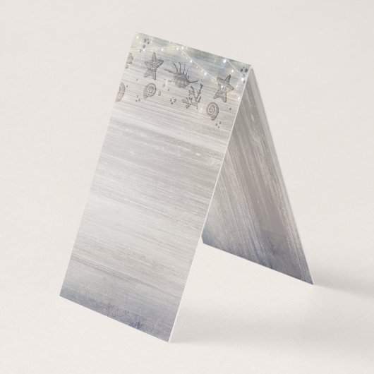 Mariage nautique Gold Ancre | Carte supplémentaire (Back)