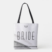 Mariage Nautique Mariée Sacs Gris Et Blanc (Dos)