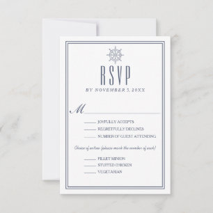 Mariage nautique RSVP 2