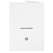 Mariage - Ne m'assieds pas à une table perdante (Dos)