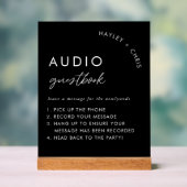 Mariage noir Audio Guestbook Guestbook Message tél (Neutre)