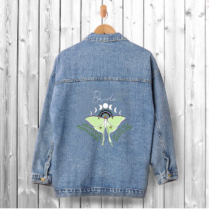 Mariage noir boho luna moth phases lunaires mystiq