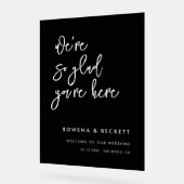 Mariage noir contemporain Tellement content que tu (Angle)