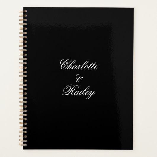 Mariage noir et blanc (Devant)