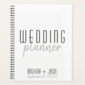 Mariage noir et blanc simple (Devant)