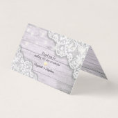 Mariage Numéro de table Dentelle d'escorte Tournes (Back)