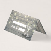 Mariage Numéro de table Escort Champagne Verres Bo (Front)