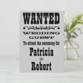 Mariage occidental | Invitation (Debout devant)