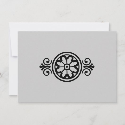 Mariage occidental | Save the date (Dos)