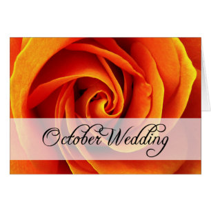 Mariage octobre : rose de la saison :