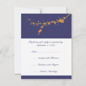 Mariage Orange Blossom RSVP (Dos)