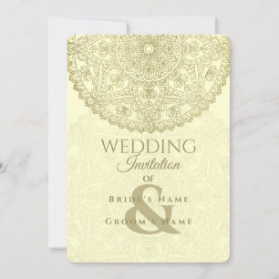 Mariage oriental - Invitation