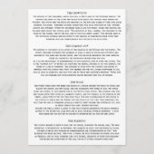 Mariage orthodoxe Description 5 x 7 cartes (Dos)