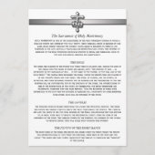 Mariage orthodoxe Description 5 x 7 cartes (Devant)