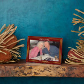 Mariage ou chevalet photo spécial avec plaque de d (Côté)