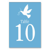 Mariage ou numéro de table d'occupation de l'oisea (Dos)