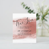 Mariage pailleté or rose pas cher aspect feuille m (Debout devant)