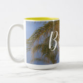 Mariage Palm Trees Mariages Mugs (Gauche)