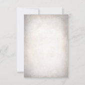 Mariage Pampas Grass et Verdure RSVP (Dos)