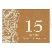 Mariage papier dentelle et Kraft (Devant Horizontal)