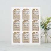 Mariage papier Kraft : Balises préférées Sparkler (Debout devant)