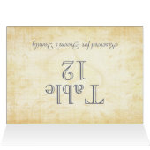 Mariage papier vieilli vintage (Intérieur Horizontal (haut))