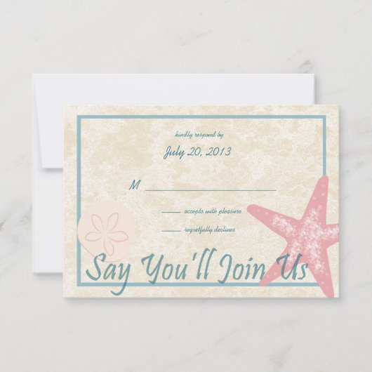 Mariage par la réponse maritime (Devant)