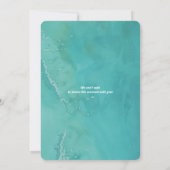 Mariage par Sea Invitation (Dos)