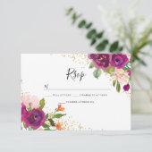 Mariage parfait : RSVP Fleur Rose Bourgogne (Debout devant)